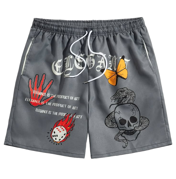 Luxoryn Full Printed jugger shorts  #N00017