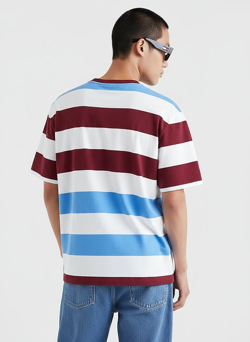 Round neck casual T shirt #R0001