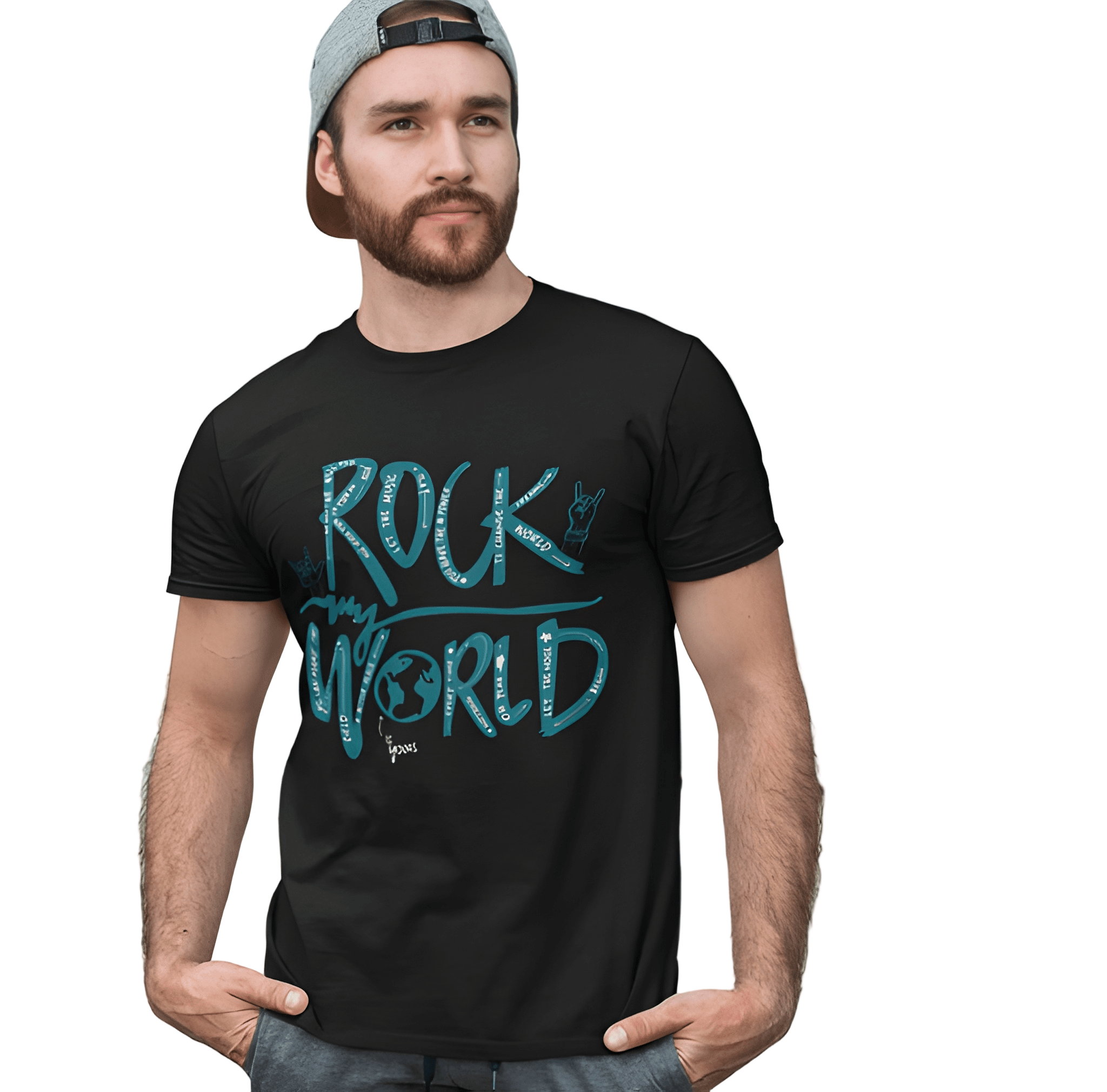 Round neck casual T shirt #R0013