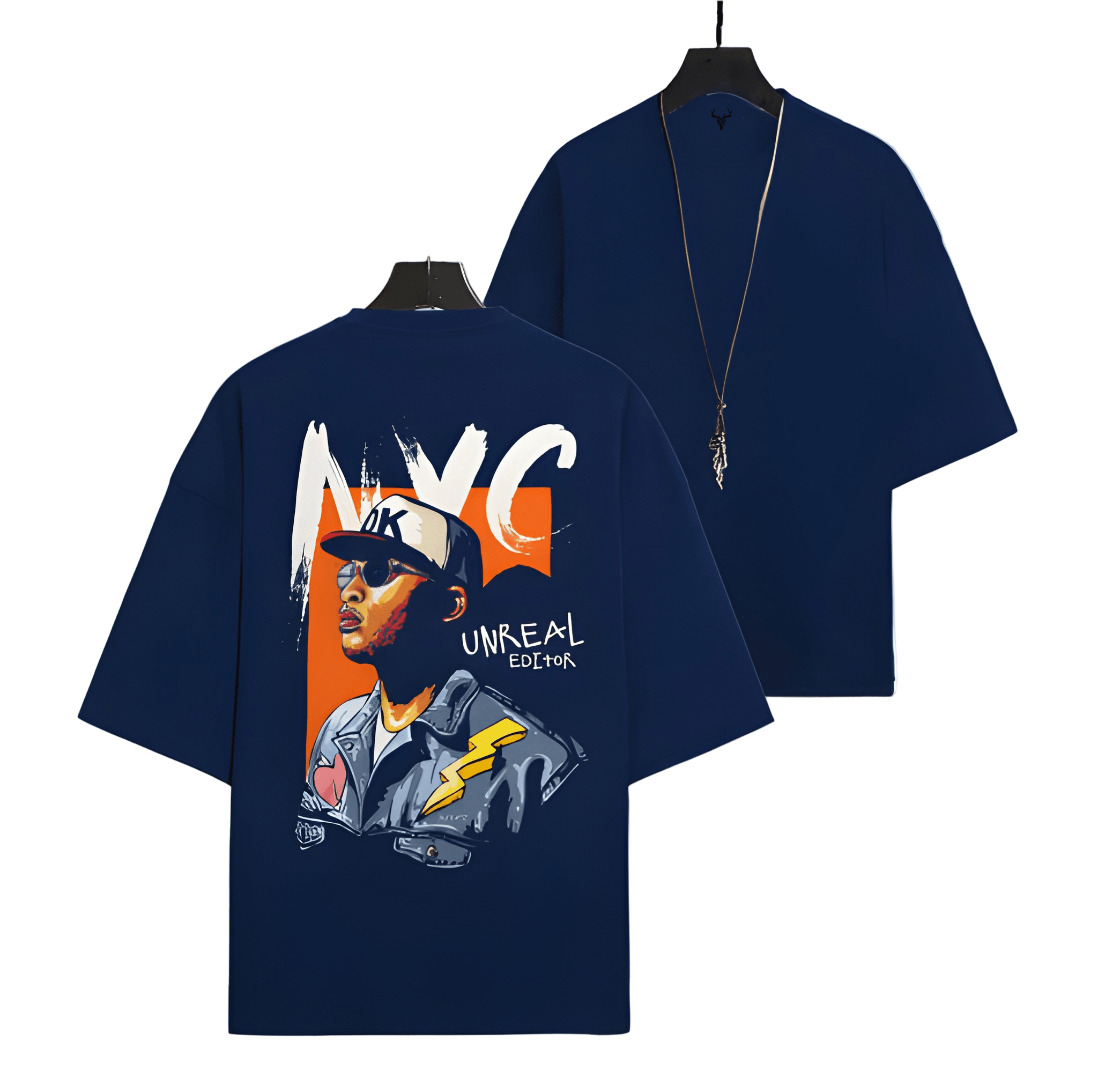 Round neck casual T shirt #R0018