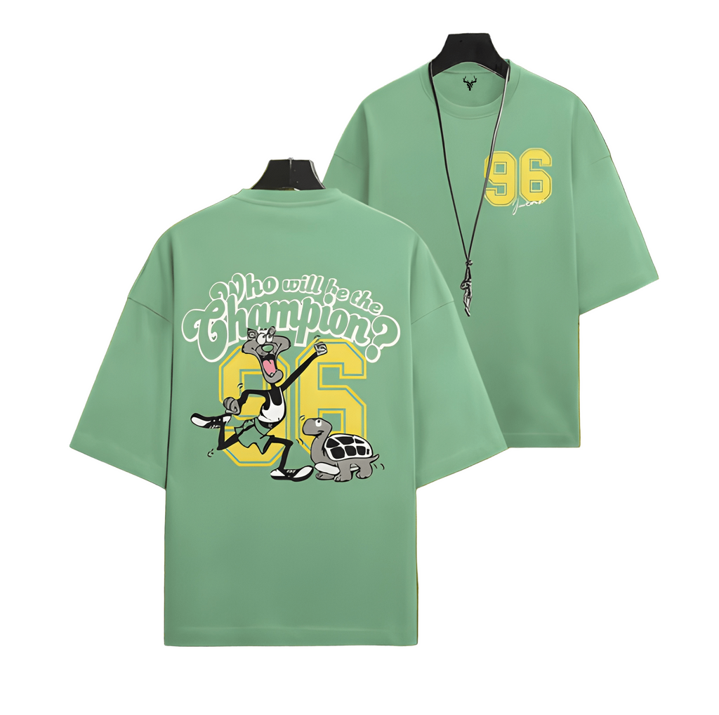 Round neck casual T shirt #R0014